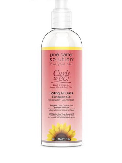 Jane Carte Coulonh All Curls Elongating Gel 8 oz - Jeweled Hair Lounge & Beauty Supply