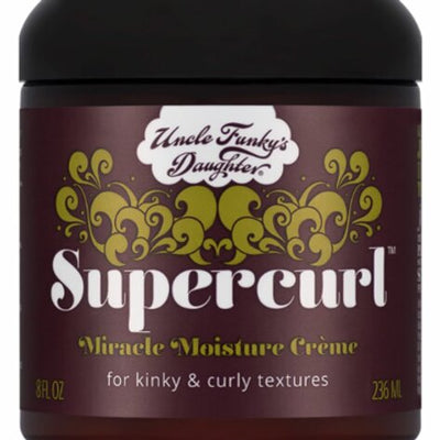 UNCLE FUNKY'S DAUGHTER SUPERCURL MIRACLE MOISTURE CREME (8 OZ.) - Jeweled Hair Lounge & Beauty Supply