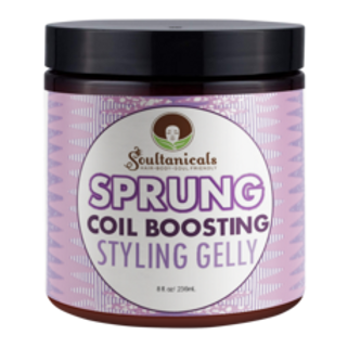 Soultanicals Sprung Coil Boosting Styling Gelly  8oz