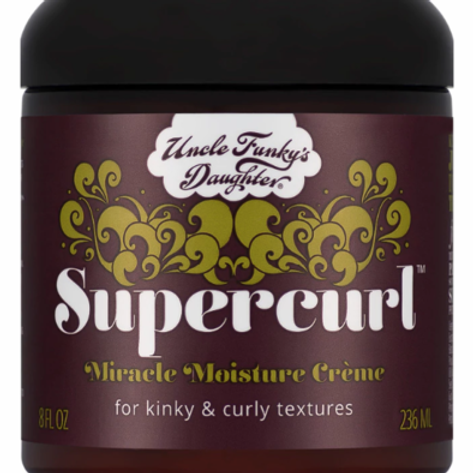 UNCLE FUNKY'S DAUGHTER SUPERCURL MIRACLE MOISTURE CREME (8 OZ.)